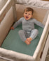 Pack Pack 2 Pack(Roman Blissful Diary Muslin Mini Crib Sheets, and Play Mattress Sheets Fitted for N Play, Soft Cotton