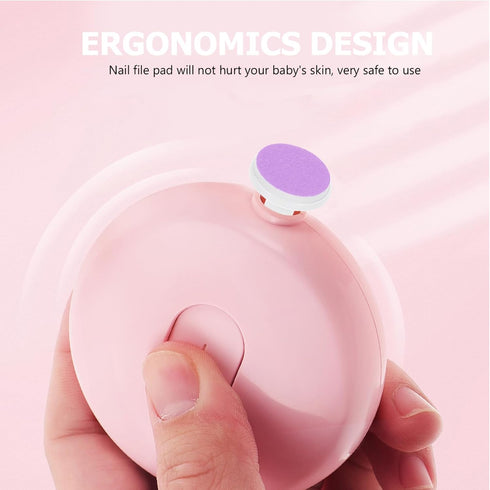 Set 12pcs Trimmer FRCOLOR Baby Nail File Pads Nail Grinding Heads Electric Nail Heads Infant Nail Care Tools