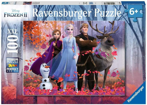Ravensburger Disney Frozen 2 Puzzle - Magic of the Forest | 100-Piece Jigsaw for Kids