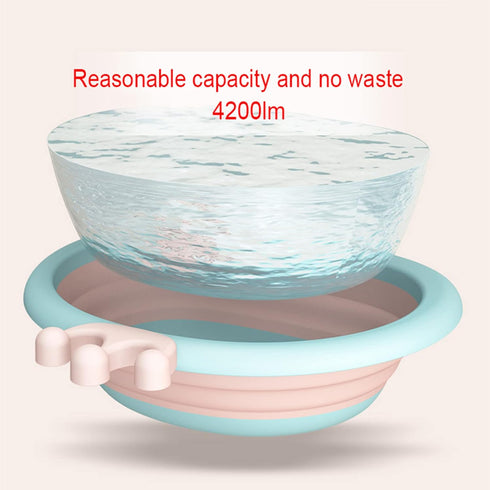 Collapsible Wash Basin for Baby, Portable Baby Wash Basin, Multipurpose for Home, Kitchen, Outdoor Travelling