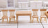 Z MAYABBO Wooden Dollhouse Furniture of Table & Chair, Miniature Dollhouse Accessories of Dining Room - 1/12 Scale