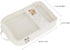 2 Pack Baby Diaper Organizer - Waterproof Pouches, Mesh Bag, Reusable, Washable or Cloth Diapers (White)