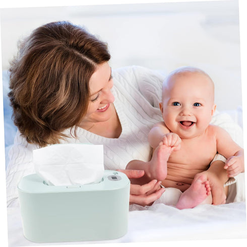 Portable Baby Wipe Heater - Green Tissue Warmer