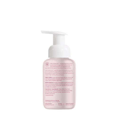 ATTITUDE 2-in-1 Hair and Body Foaming Baby Wash, EWG Verified Shampoo Soap, Vegan, Unscented, 10 Fl Oz