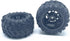 4PCS 85MM Tire Wheel Tyre RC Spare Parts, Compatible with JJRC Q117-A Q117-B RC Car