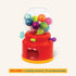 Battat Bubble Dispenser for Kids - Mini Vending Machine Toy with 10 Colorful Number Balls