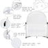 L RUNNZER Pack Pack Baby N Play Tent, and Play Canopy to Keep Baby in, Portable Crib Net for Playards, Mini Crib Tent