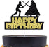 Anxdh Alien War Cake Top Hat Decoration - Children Birthday Party Decoration for Alien War Theme
