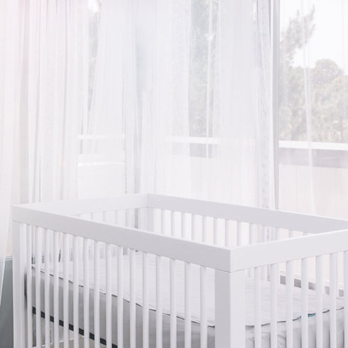 Set 1 1 100% QuickZip Crib Sheet - Faster, Safer, Easier Baby Crib Sheets - Includes Wraparound Base & Zip-On Crib