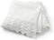 Hadetoto Baby Blanket Soft Cozy Cotton Cable Knit Crochet Receiving Crib Nursery