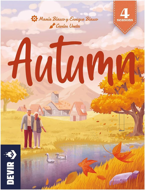 Autumn by Devir, Strategy Board Game, for 1 to 2 Players and Ages 8+