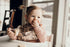Three Little Tots Modern Silicone Baby Bib - Adjustable Fit Waterproof Catch Bibs for Mealtime