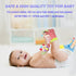 Soft Baby Rattle Toys, Foot Finder Socks & Wrists Rattles, Ankle Leg Hand Arm Bracelet Activity Rattle, 4pcs