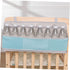 Kisangel Hanging Diaper Organizer Nursery Organizer Changing Table Diaper Stacker Oxford Material Versatile Storage Bag