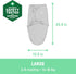 0-3 7-14 26 Inches 3-Pack SwaddleMe by Ingenuity Original Swaddle, Size Small/Medium, For Ages Months, Pounds, Up