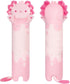 Long Axolotl Plush Pink Body Pillow - 44” Cute Axolotl Stuffed Animals Kawaii Soft Plushies, Gift for Girls Boys