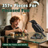 12+ (357 Raven Bird Mini Building Blocks and Construction Toy, Collectible Animal -Themed Model to Build and Display