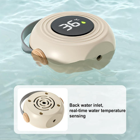 Generic 4.33x3.9in Floating Bath Thermometer - babyTemperature Gauge Toy, Waterproof Safety Meter | Long Lasting Hot