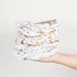 Happy Flute 9 Sets Girls(6-33 pounds,0-3 Bag+4Diapers 4Inserts (AD10) HappyFlute Newborn Baby Cloth Pocket Diapers