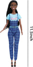 5 Sets 11.5 Inch 5 8 5 ONEST African American Dolls Include Pieces Black Dolls, Pieces Handmade Doll Clothes, Pairs