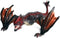 8" Dragon Toy Figure, Realistic Plastic Ancient Mythological Fire Creature Model for Kids and Adults