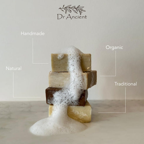 Stinging Nettle Soap Bar - Organic Natural Vegan Handmade Antique Soap for Healthy Hair, Anti-Dandruff