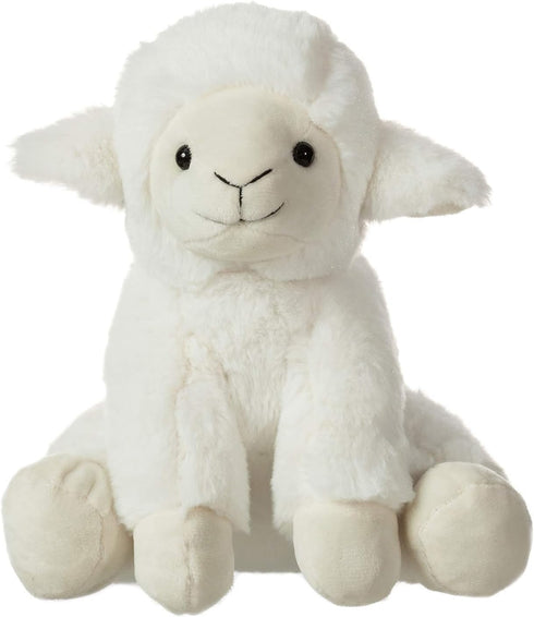 Apricot Lamb Toys Plush Cream Lamb Sheep Stuffed Animal with Fluffy Soft Ears (8 Inches, Cream Lamb)