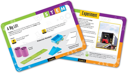 Set Learning Resources STEM Simple Machines Activity - STEM Engineering Kits for Kids, Simple Machines Kit