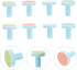 Trimmer 8pcs Baby Nail Electric Replacement Heads Nail Drill Replacement Pads Safe for Boys and Girls Random