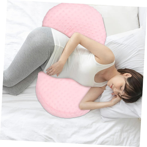 Multifunctional Cooling Maternity Support Pillow Comfortable Lumbar Cushion for for Pregnancy Back and Abdomen Support