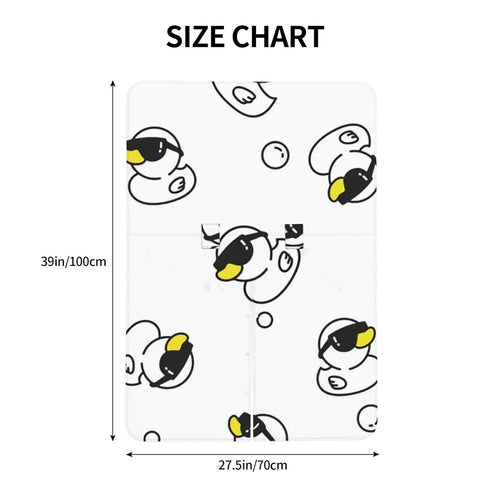 Hcpwzrf Duck Sunglasses Baby Car Seat Cover & Nursing Cover - Breathable Stretch Multi-Use Cover for Breastfeeding