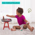 Cookie Play Food Set, Play Kitchen Accessories for Kids, Baking Cookies and Cupcakes Plastic Toy Food