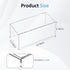 12x5.5x5 pack 2, Countertop 12x5.5x5 Inch Sezanrpt Acrylic Shelf Riser of Acrylic Display Storage Organizer for Funko