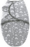 Biloban Baby Swaddles 0-3 Months - Warm Quilted Adjustable Swaddle Blanket for Boy Girls, Lovely Grey Hearts