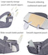 HHOCN Baby Hip Seat Carrier Baby Waist Stool for Child Infant Toddler with Adjustable Strap Buckle Pocket Soft Inner
