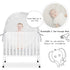 L RUNNZER Pack Pack Baby N Play Tent, and Play Canopy to Keep Baby in, Portable Crib Net for Playards, Mini Crib Tent