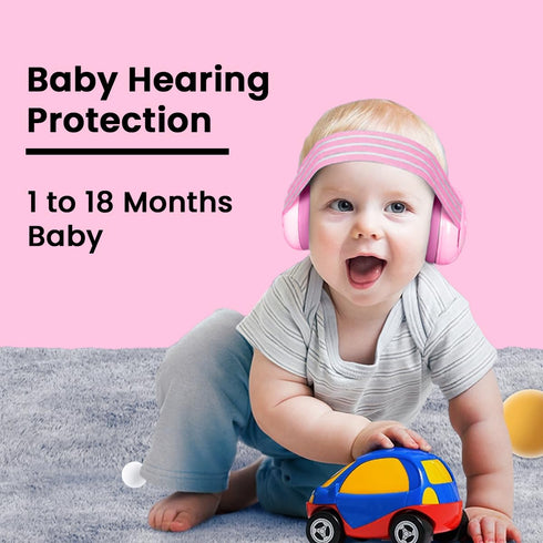 Baby Hearing Protection | Noise Canceling Headphones for Babies up to 18 months | Infant Ear Protection | Baby Travel