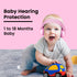 Baby Hearing Protection | Noise Canceling Headphones for Babies up to 18 months | Infant Ear Protection | Baby Travel