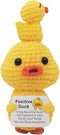 Mother's Day Crochet Gift Handmade Positive Ducks Mental Support Gifts Designed for