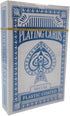 Economy Playing Cards - 2 Decks (Red and Blue), 2.3/8 inches by 3.3/8 inches, Plastic Coated for Poker and More