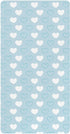 miaozhen Cotton Baby Crib Sheets for Boys Girls Soft Breathable Abstract Art Heart