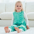 MICHLEY Toddler Sleeping Sack with Feet, Newborn Infant Sleeveless Sleeping Bag, 2-way Zipper Baby Wearable Blanket,