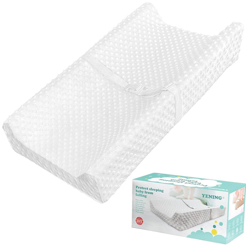 YENING Small Changing Pad Mini 23 x 13 with Washable Cover Waterproof Baby