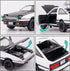 BDTCTK 1/32 AE86 Initial D Model Car - Zinc Alloy Pull Back Toy Car with Sound and Light for Kids (Black)