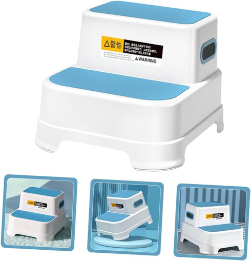 Didiseaon Boy Girl's Bathroom Step Stool Non-Slip Foot Stool for Potty Training for Boy Girl for Sink and Toilet Use