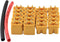 10Pairs Amass XT30 Connector Male Female, XT30U Bullet Plug Heat Shrink for Battery ESC Charger Lead