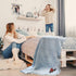 Fastasticdeals Custom Embroidery Nursery Bedding Baby Blankets for Boys & Girls Red Truck