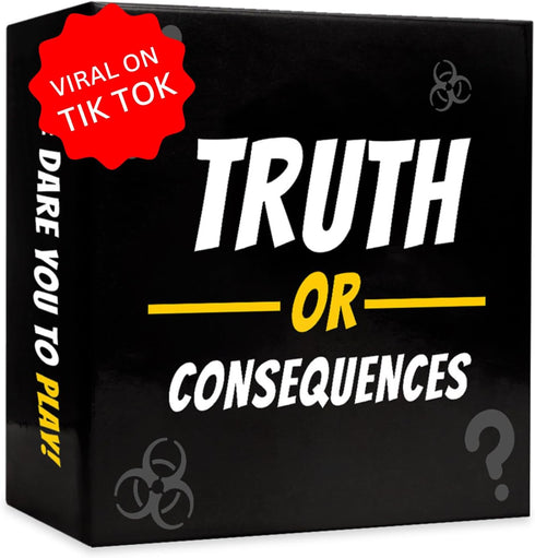 MY HERO CARDS Truth or Dare & Consequences Card Game for Adults - 250+ Card