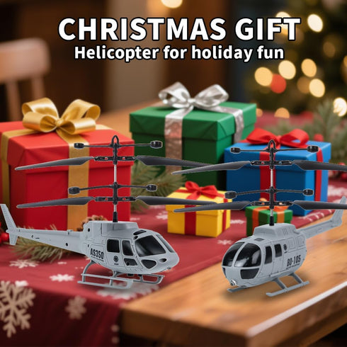 Generic Girls,2 Pack 2 6-8 Remote Control Helicopter for Kids Boys Military Toys Attack Helicopter,Army Style Model RC