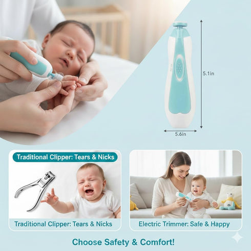 Generic Trimmer Multifunctional Electric Baby Cutter Manicure Tool